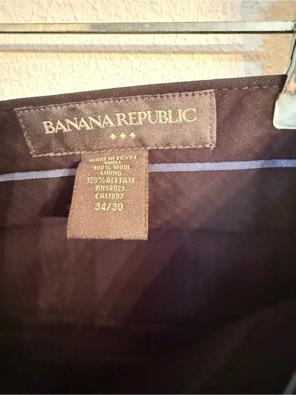 Banana Republic Men's Brown Dress Pants - Straight Leg